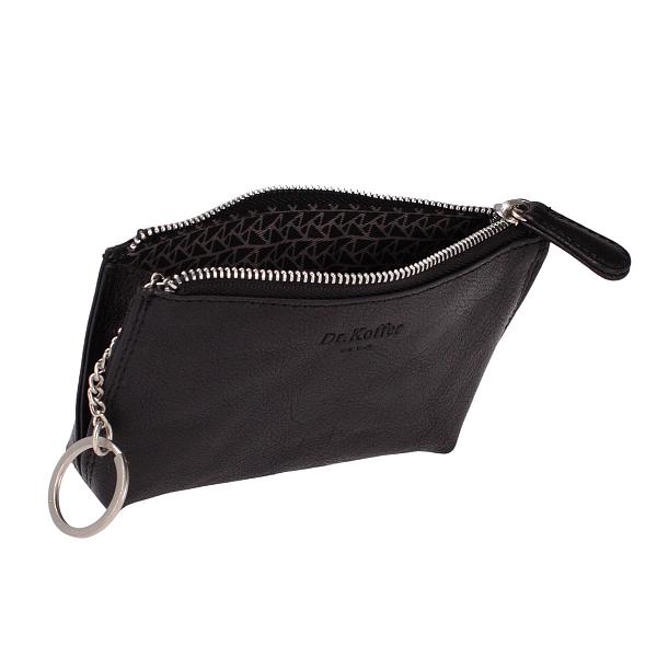 Ключница Dr.Koffer из натуральной кожи черная Dr.Koffer, Артикул: X510393-245-04 фото №1