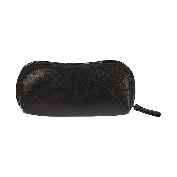 Футляр для очков Dr.Koffer из натуральной кожи чёрный Dr.Koffer, Артикул: X510401-245-04 фото №1