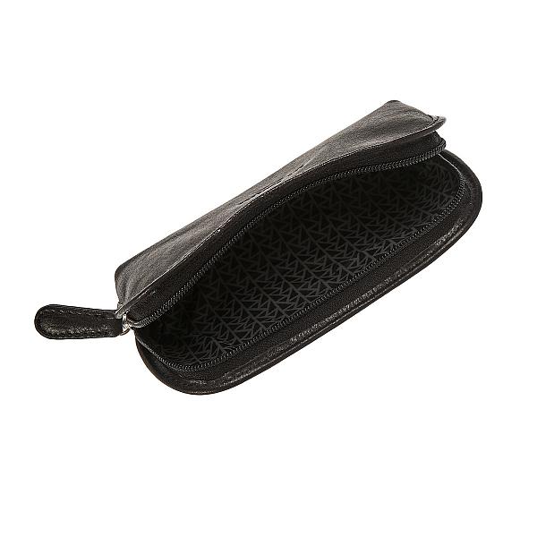 Футляр для очков Dr.Koffer из натуральной кожи чёрный Dr.Koffer, Артикул: X510401-245-04 фото №1