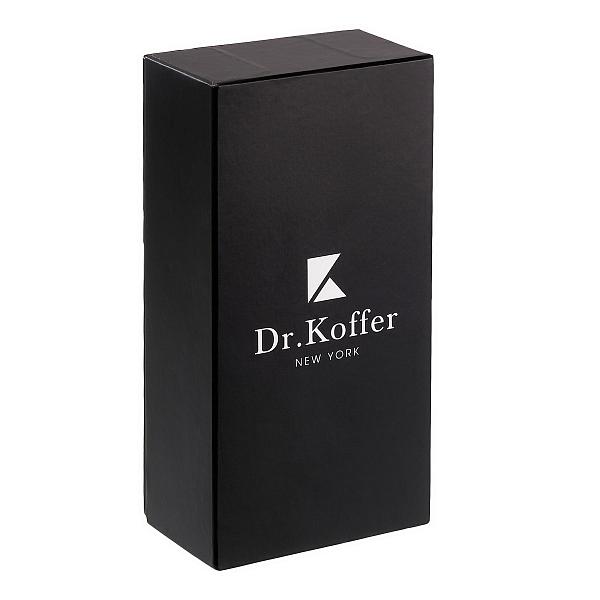 Футляр для очков Dr.Koffer из натуральной кожи чёрный Dr.Koffer, Артикул: X510401-245-04 фото №1