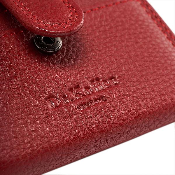 Кредитница Dr.Koffer из натуральной кожи красная Dr.Koffer, Артикул: X510457-41-12 фото №1