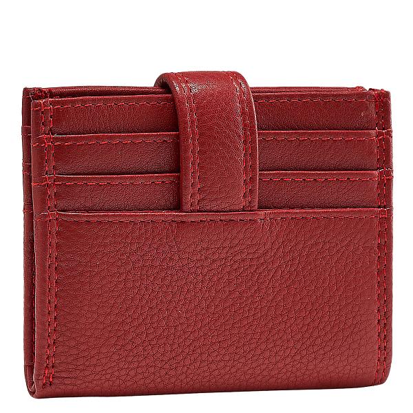 Кредитница Dr.Koffer из натуральной кожи красная Dr.Koffer, Артикул: X510457-41-12 фото №1