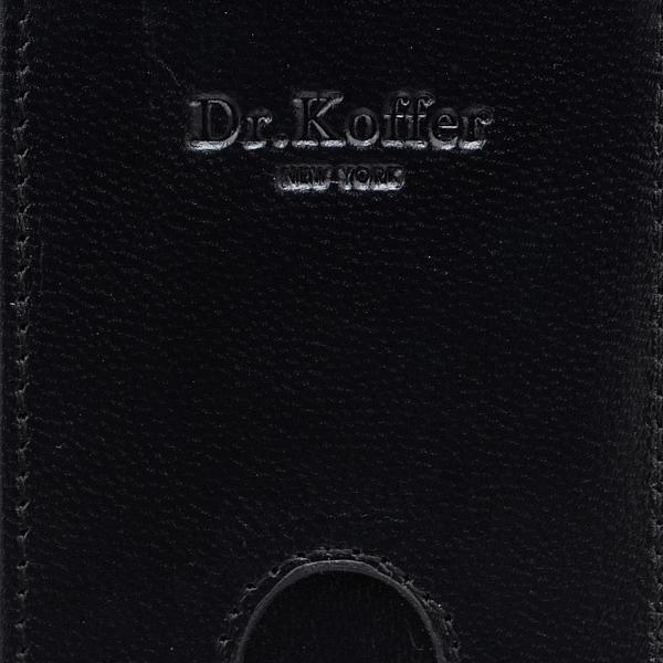 Кредитница Dr.Koffer из натуральной кожи черная Dr.Koffer, Артикул: X510469-200-04 фото №1