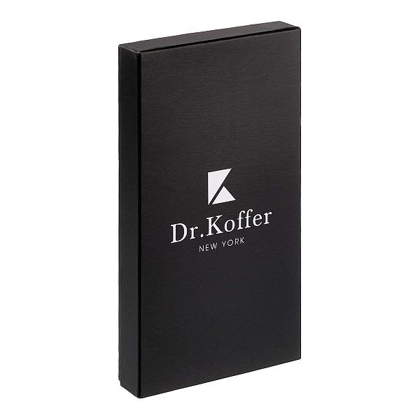 Футляр для очков Dr.Koffer из натуральной кожи голубой Dr.Koffer, Артикул: X510487-44-70 фото №1