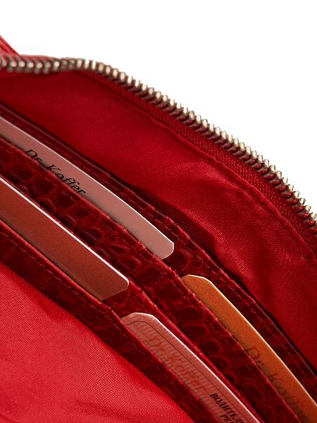 Кошелек Dr.Koffer из натуральной кожи красное Dr.Koffer, Артикул: X510491-49-12 фото №1