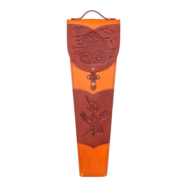 Шампура подарочные 6шт. в колчане из натуральной кожи АКСО АКСО, Артикул: НШ.002.КР.ОЛ.Т2 фото №1