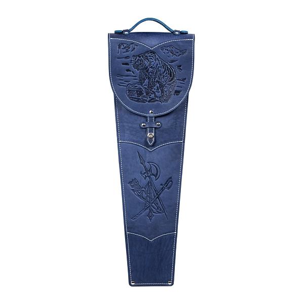 Шампура подарочные 6шт. в колчане из натуральной кожи АКСО АКСО, Артикул: НШ.003.С.ВМ.Т2 фото №1