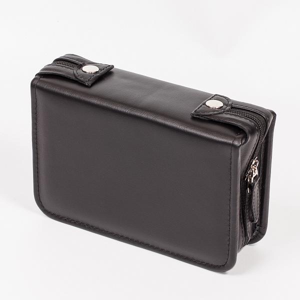 Подарочный дорожный набор в кожаной сумке (на 4 персоны) AKSO 210КК4 АКСО, Артикул: 210КК4 фото №1