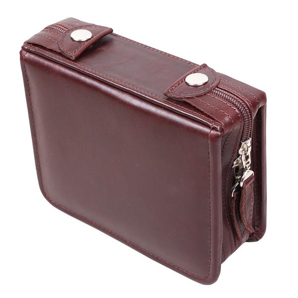 Подарочный несессер набор дорожный для ухода за обувью в кожаной сумке AKSO 217КК1 АКСО, Артикул: 217КК1 фото №1