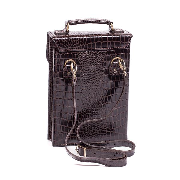 Подарочный набор «Командир» в кожаной сумке-кейсе (2 персоны) версия AKSO 221КК2–2 АКСО, Артикул: 221КК2–2 фото №1