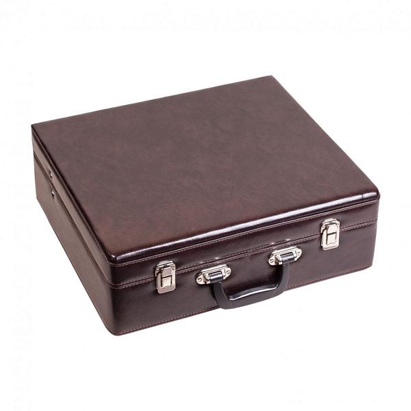 Подарочный набор посуды для поездок «Авто-Комфорт» коричневый (2 персоны) AKSO 418АИ2-КОР АКСО, Артикул: 418АИ2-КОР фото №1