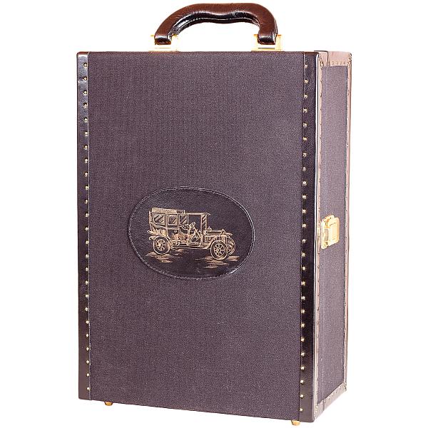 Подарочный набор посуды для поездок «Авто-Комфорт Компакт - 2 черный» (2 персоны) AKSO 417АТ2-ЧЕР АКСО, Артикул: 417АТ2-ЧЕР фото №1