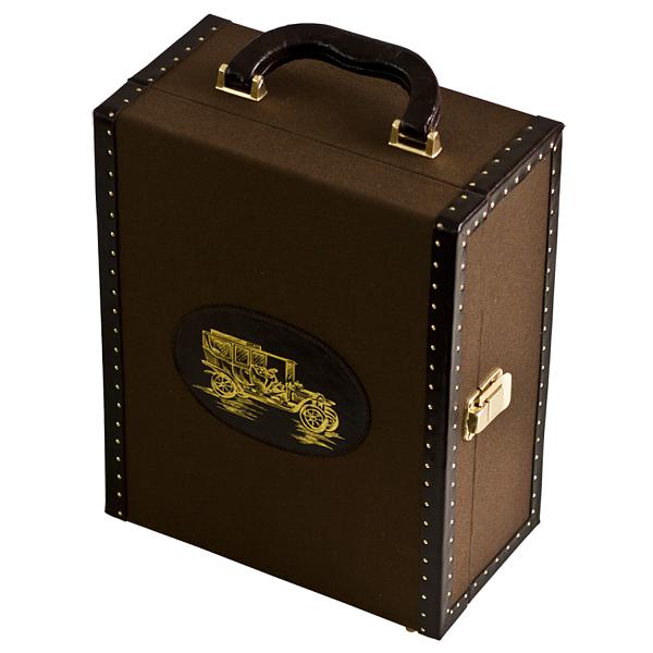 Подарочный набор посуды для поездок «Авто-Комфорт Компакт коричневый» (2 персоны) AKSO 415АТ2-КОР АКСО, Артикул: 415АТ2-КОР фото №1