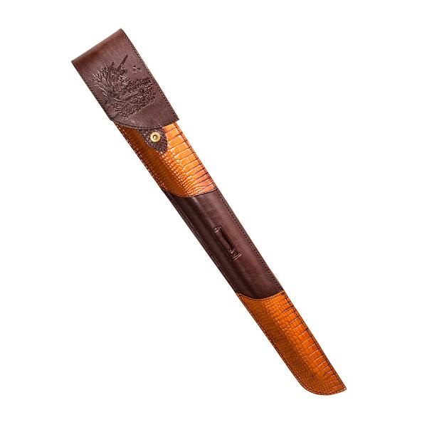 Подарочный набор шампуров 6шт. «Охота» в колчане из натуральной кожи AKSO 391КК6 АКСО, Артикул: 391КК6 фото №1