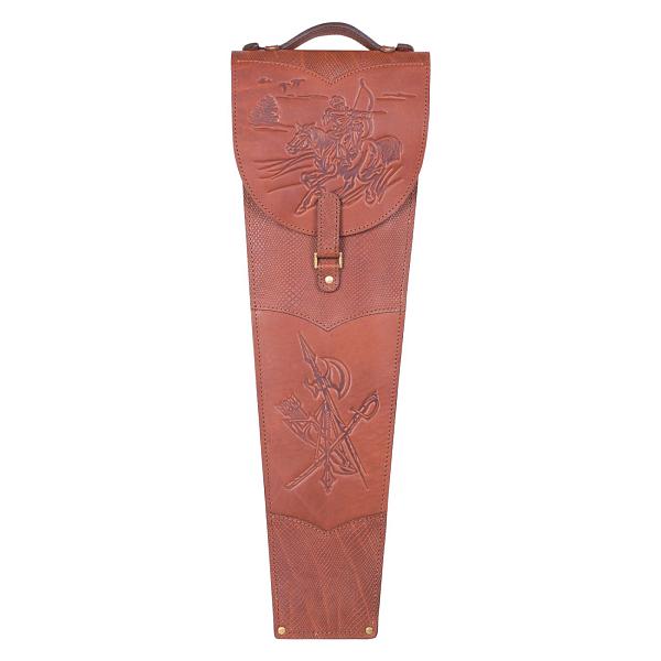 Подарочный набор шампуров 6шт. в колчане из натуральной кожи AKSO 317КК6-КТ АКСО, Артикул: 317КК6-КТ фото №1