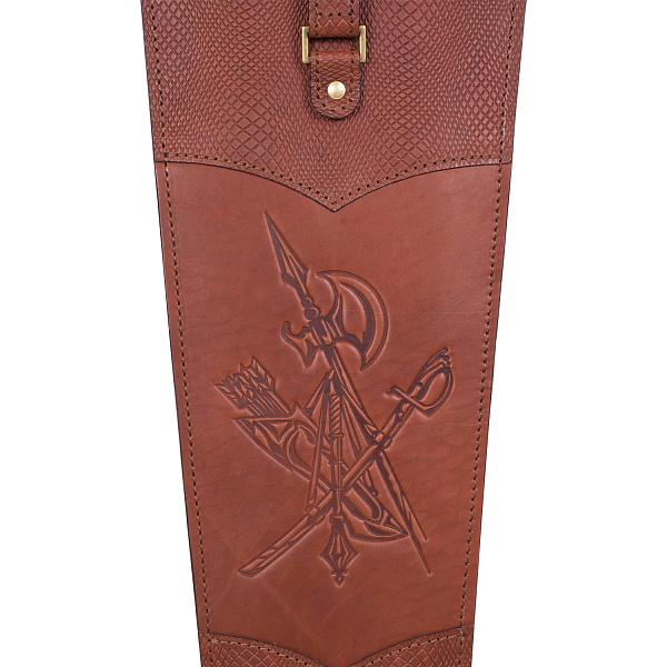 Подарочный набор шампуров 6шт. в колчане из натуральной кожи AKSO 317КК6-КТ АКСО, Артикул: 317КК6-КТ фото №1