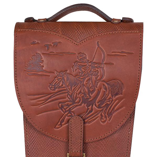 Подарочный набор шампуров 6шт. в колчане из натуральной кожи AKSO 317КК6-КТ АКСО, Артикул: 317КК6-КТ фото №1