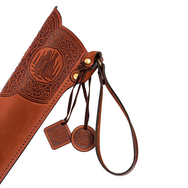 Подарочный набор шампуров 6шт. в чехле из натуральной кожи «Мастер шашлыка» AKSO 398КК6-КТ АКСО, Артикул: 398КК6-КТ фото №1