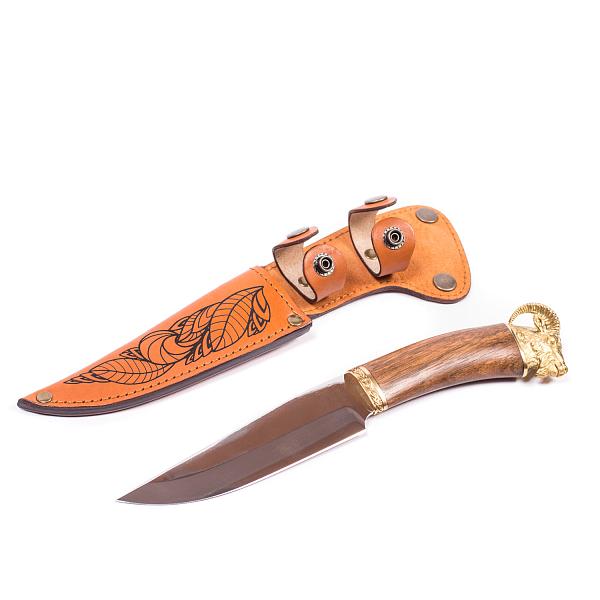 Шампура подарочные 6шт. в колчане из натуральной кожи с гравировкой изображения AKSO 313КК6-Г АКСО, Артикул: 313КК6-Г фото №1