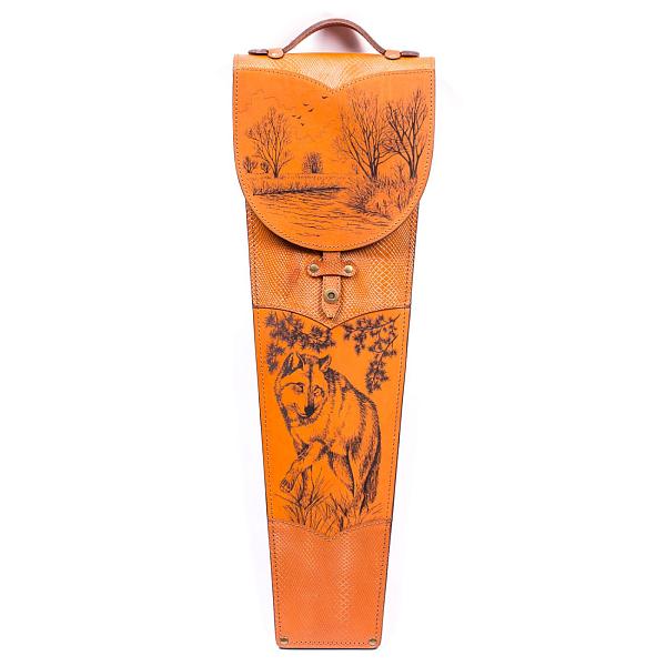 Подарочный набор шампуров 6шт. в колчане из натуральной кожи AKSO 314КК6-Г2 АКСО, Артикул: 314КК6-Г2 фото №1