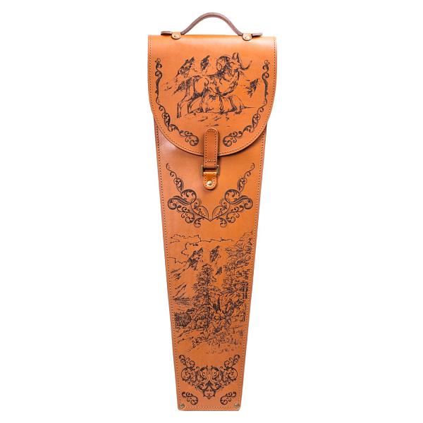 Подарочный набор шампуров 6шт. в колчане из натуральной кожи AKSO 302КК6-Г2 АКСО, Артикул: 302КК6-Г2 фото №1