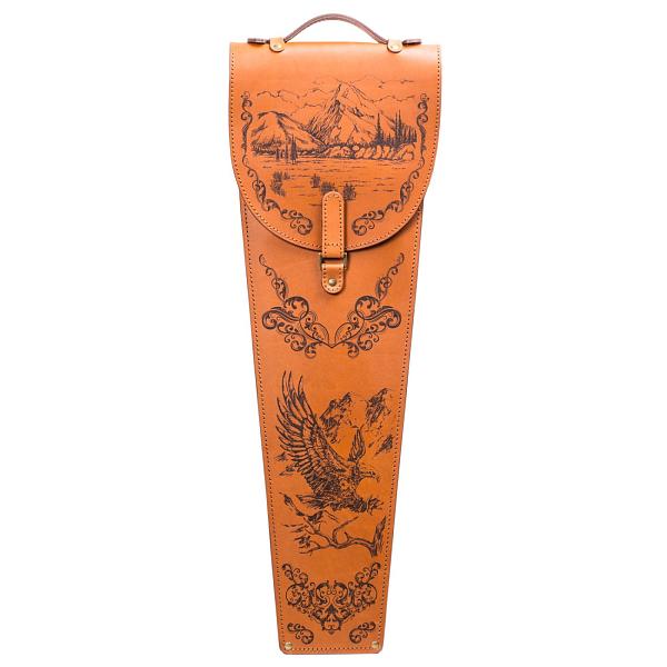 Подарочный набор шампуров 6шт. в колчане из натуральной кожи AKSO 303КК6-Г1 АКСО, Артикул: 303КК6-Г1 фото №1