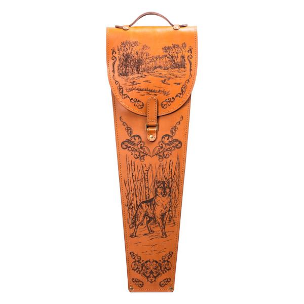 Подарочный набор шампуров 6шт. в колчане из натуральной кожи AKSO 305КК6-Г1 АКСО, Артикул: 305КК6-Г1 фото №1