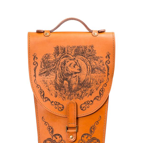 Подарочный набор шампуров 6шт. в колчане из натуральной кожи AKSO 306КК6-Г2 АКСО, Артикул: 306КК6-Г2 фото №1