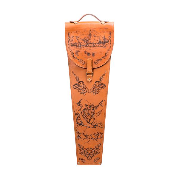 Подарочный набор шампуров 6шт. в колчане из натуральной кожи AKSO 309КК6-Г1 АКСО, Артикул: 309КК6-Г1 фото №1