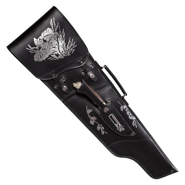 Подарочная шампурница «Чехол ружья — Кабан» AKSO 346Н6-ЧТ АКСО, Артикул: 346Н6-ЧТ фото №1