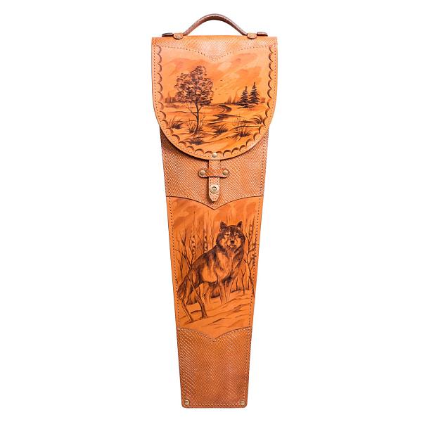 Подарочный набор шампуров 6шт. в колчане из натуральной кожи AKSO 314КК6 АКСО, Артикул: 314КК6 фото №1