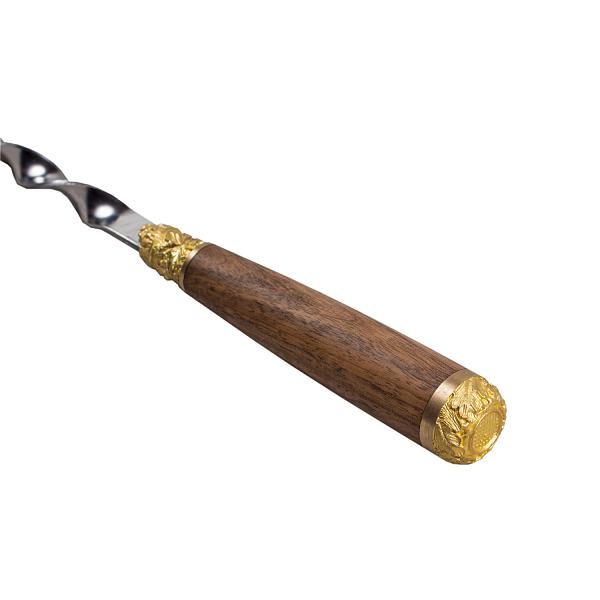 Подарочный набор шампуров 6шт. в колчане из натуральной кожи AKSO 314КК6 АКСО, Артикул: 314КК6 фото №1