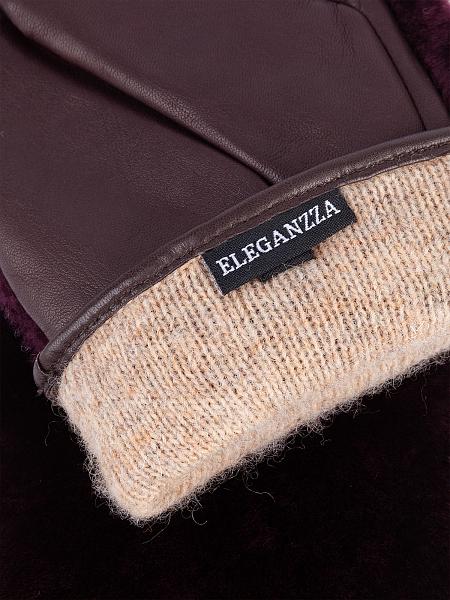 Рукавицы женские 100% ш IS993 plum Eleganzza, Артикул: IS993-8_01-000310 фото №1