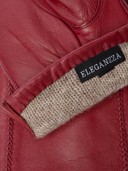 Перчатки женские ш+каш. IS02804-sh cabernet Eleganzza, Артикул: IS02804-sh-6_01-000348 фото №1