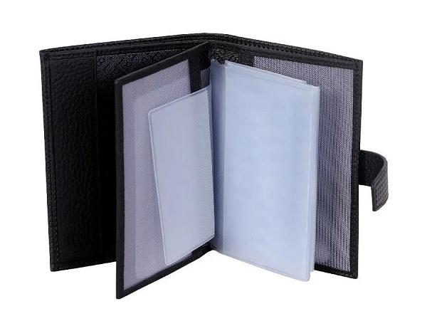 Обложка для паспорта и автодокументов мужская кожаная Petek 596.CF.01 Petek, Артикул: 596.CF.01 фото №1