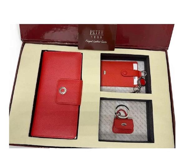 Подарочный набор аксессуаров для женщины 3 W Petek 602.1514.460 Petek, Артикул: 602.1514.460 фото №1