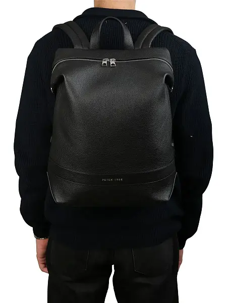 Рюкзак из натуральной кожи Petek 18007.952.01 Petek, Артикул: 18007.952.01 фото №1