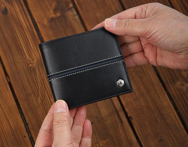 Портмоне мужское Petek из натуральной кожи 10042B.209-01+952-08 Petek, Артикул: 10042B.209-01+952-08 фото №1