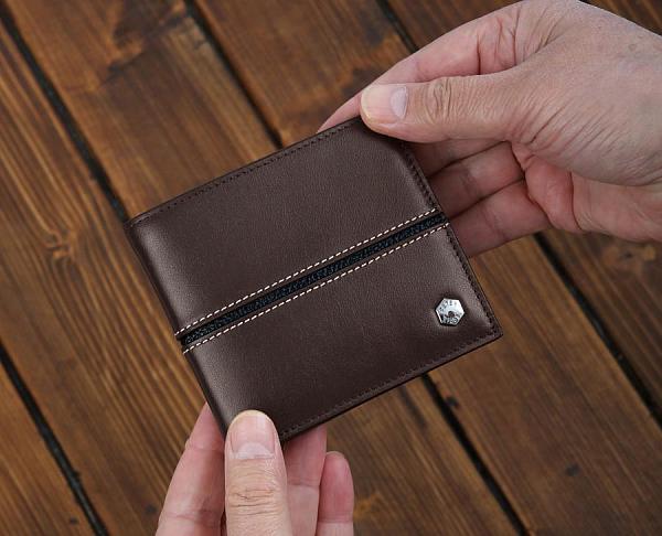 Портмоне мужское Petek из натуральной кожи 10042B.209-02+952-01 Petek, Артикул: 10042B.209-02+952-01 фото №1