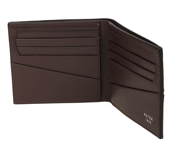 Портмоне мужское Petek из натуральной кожи 10042B.209-02+952-01 Petek, Артикул: 10042B.209-02+952-01 фото №1