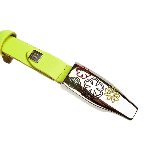 Ремень жёлтый Sergio Belotti 3047/20 fluo giallo Sergio Belotti, Артикул: 3047/20 fluo giallo фото №1