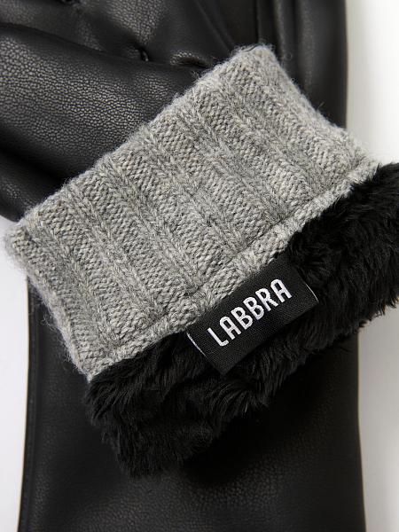 Перчатки жен флис LB-3303MP black Labbra, Артикул: LB-3303MP-75_01-00056 фото №1