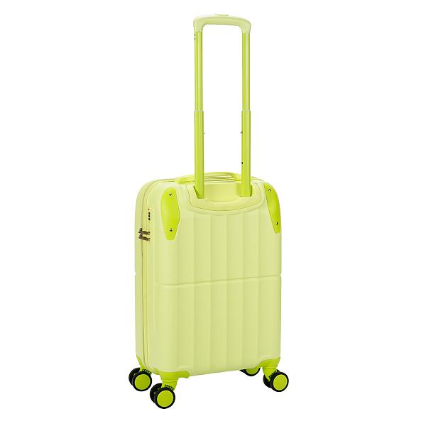 Чемодан TORBER В Отпуск, салатовый, ABS-пластик, 39,5 х 23 х 60 см, 42 л, 2,6 кг T1225G-S Torber, Артикул: T1225G-S фото №1