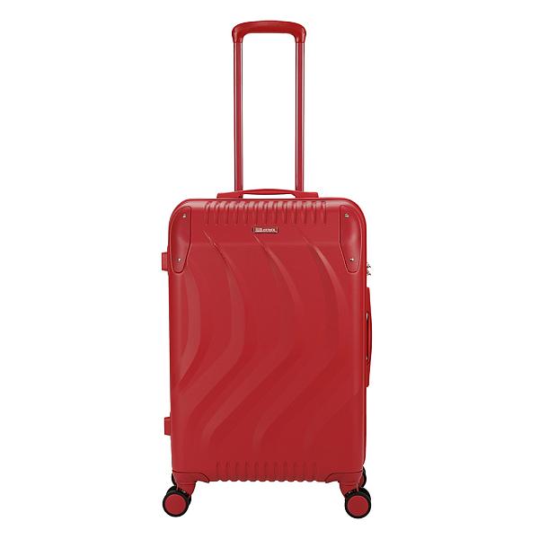 Чемодан TORBER В Отпуск, красный, ABS-пластик, 45 х 27 х 68 см, 63 л, 3,1 кг T1225R-M Torber, Артикул: T1225R-M фото №1