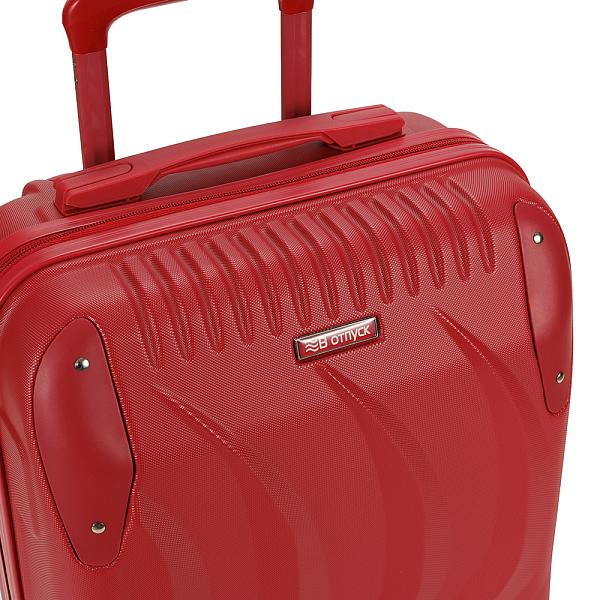 Чемодан TORBER В Отпуск, красный, ABS-пластик, 37 х 25 х 56,5 см, 36 л, 2,5 кг T1225R-S Torber, Артикул: T1225R-S фото №1