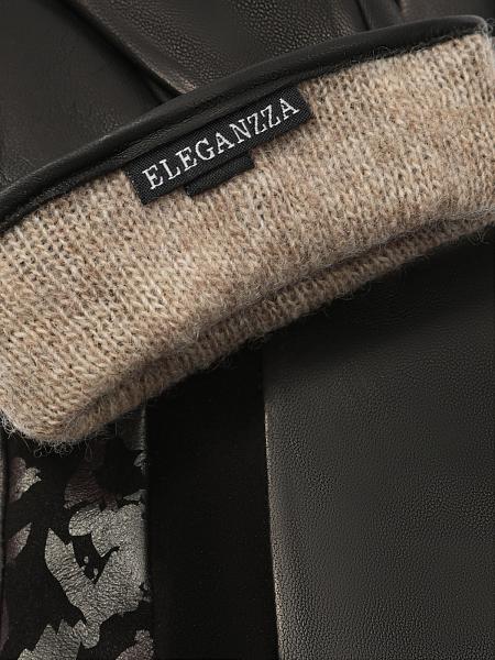 Перчатки женские ш+каш. IS00158 black/porto Eleganzza, Артикул: IS00158-65_01-00036 фото №1