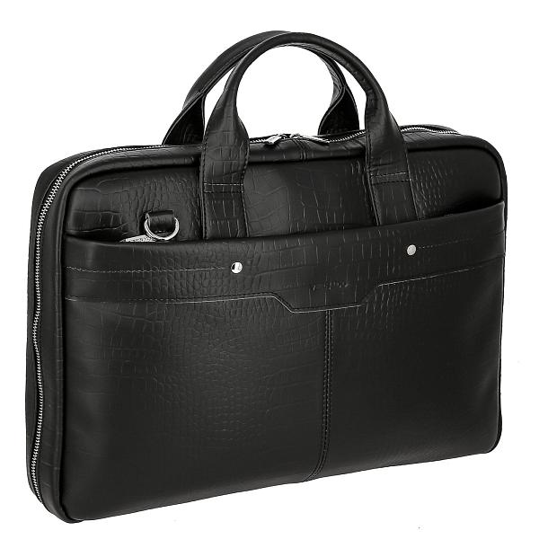 Кожаная деловая сумка Versado B844-15 black stone Versado, Артикул: B844-15 black stone фото №1