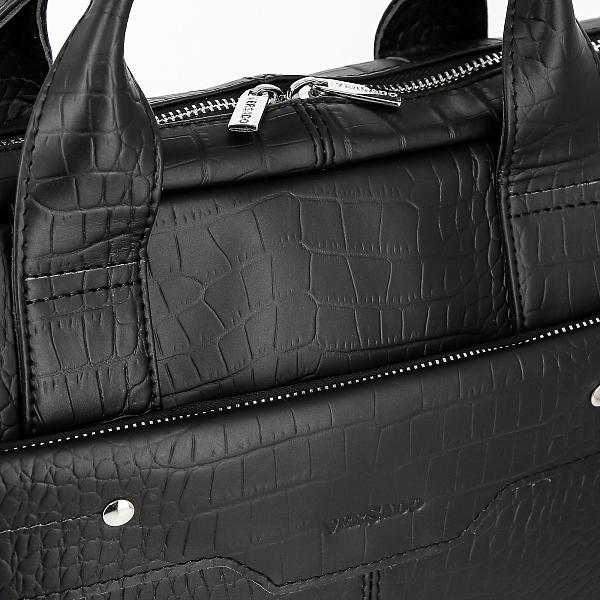 Кожаная деловая сумка Versado B844-15 black stone Versado, Артикул: B844-15 black stone фото №1