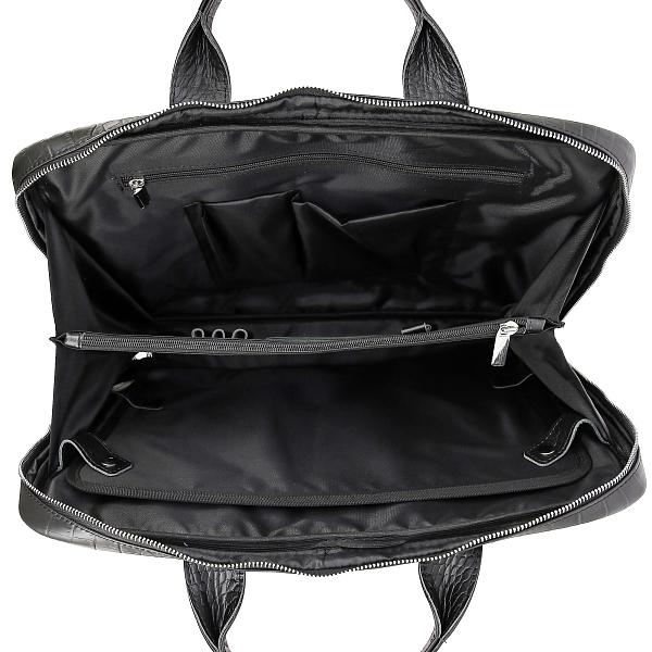 Кожаная деловая сумка Versado B844-15 black stone Versado, Артикул: B844-15 black stone фото №1