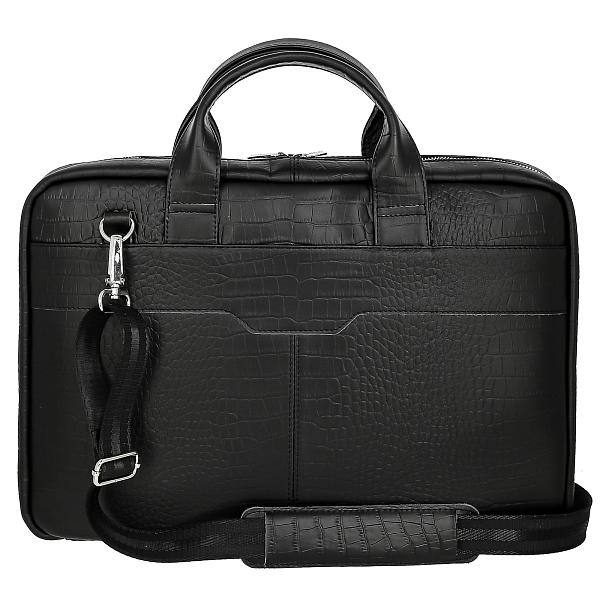 Кожаная деловая сумка Versado B844-15 black stone Versado, Артикул: B844-15 black stone фото №1